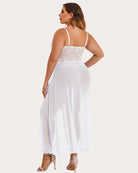Mesh Maxi Side Slits Dress