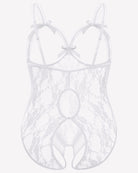 Plus Size Crotchless Exotic Lace Teddies