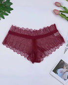⚡Flash Sale-Plus Size Floral Lace Crisscross Panties